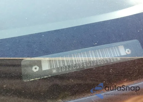 2001 Chevrolet Cavalier Base from USA, damaged, VIN 1G1JC524017205988